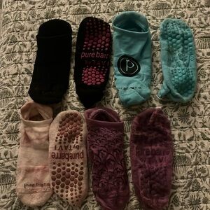Sold! Pure Barre Low Rise Socks Size Large